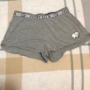 Ivory Ella Pajama Shorts